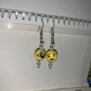 Emoji earrings
